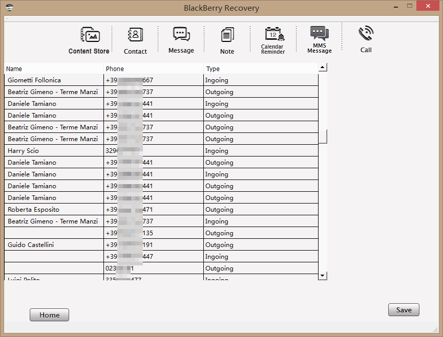 Click to view BlackBerry Recovery 1.0.0 screenshot