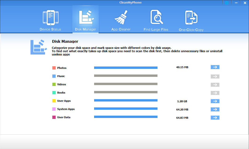 Windows 8 CleanMyPhone full