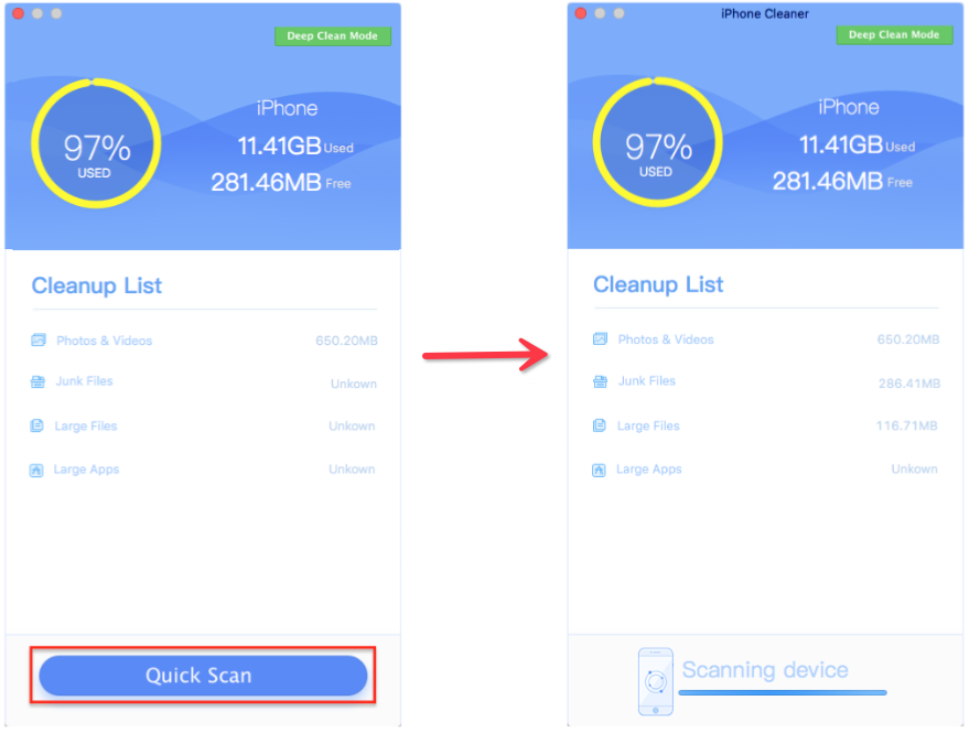 How to clean up storage on iphone