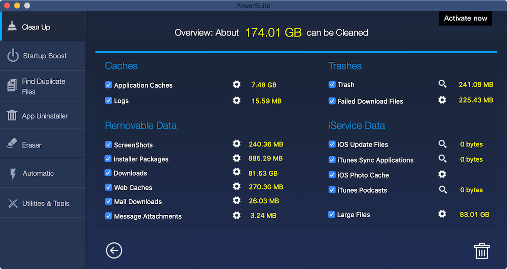 Free up storage on Mac