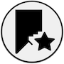 One Bookmark Icon 90x90