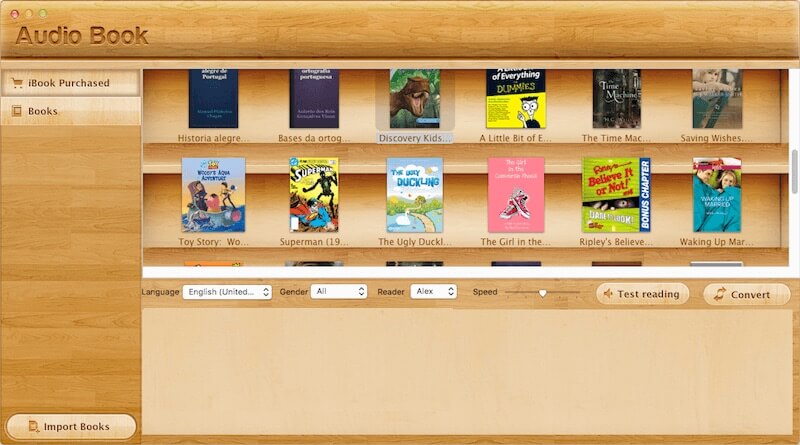 read all ebooks in books application