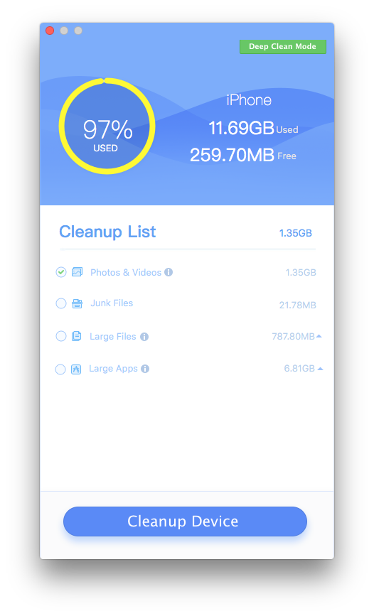 iPhone cleaner