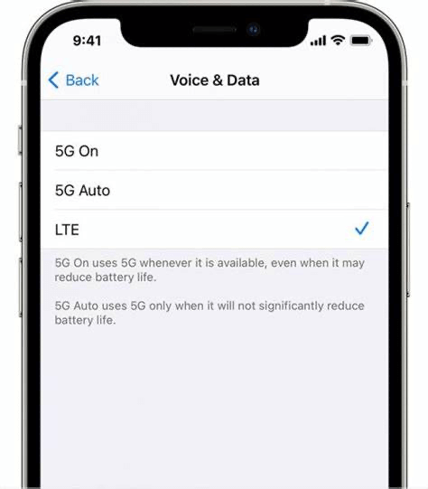 disable 5g on iphone