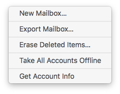 erase email trash
