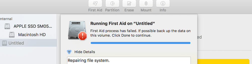 first aid failed