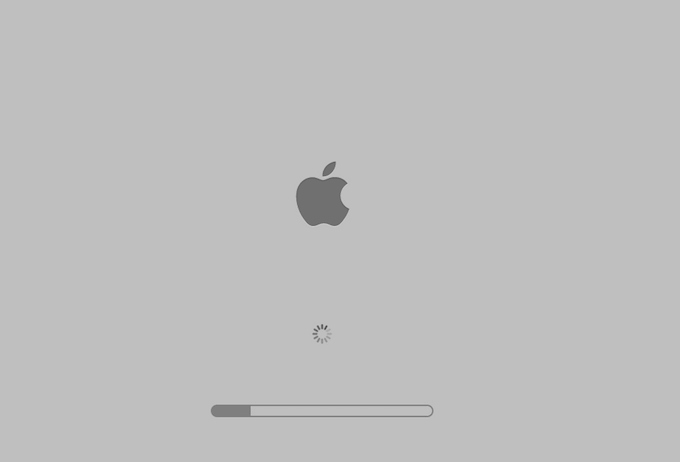 mac internet recovery spinning globe no progress bar