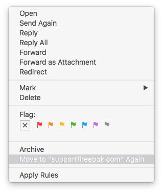 move to email folder again