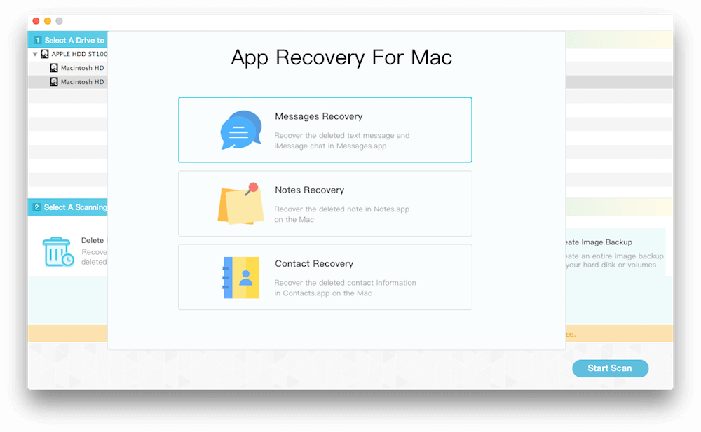 how to recover messages on a mac