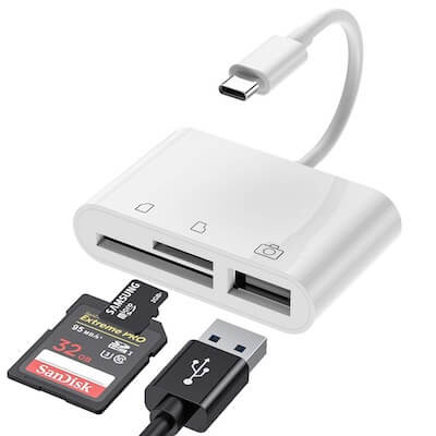 SD card USB-C adapter