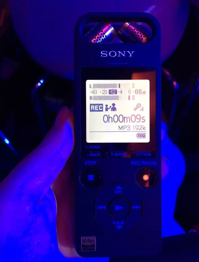 use my sony recording device