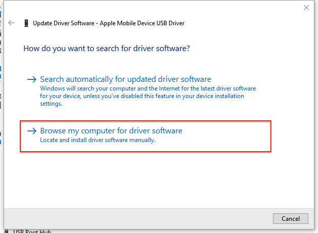 choose apple drive software