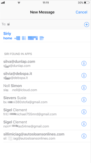 remove suggest contacts