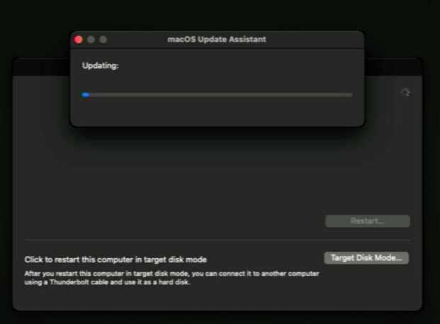 how to get mac out of target disk mode