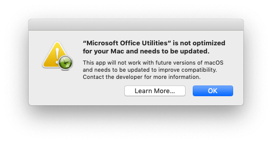 optimize application on Mac