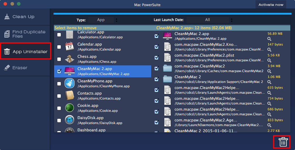 Uninstall App or Plugin Completely on Mac
