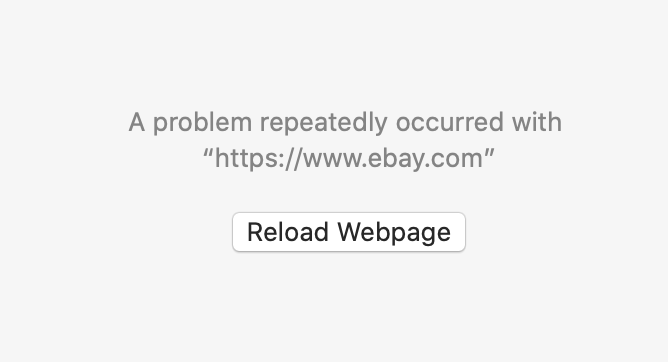 can not load website