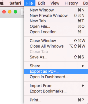 convert html to pdf on macOS