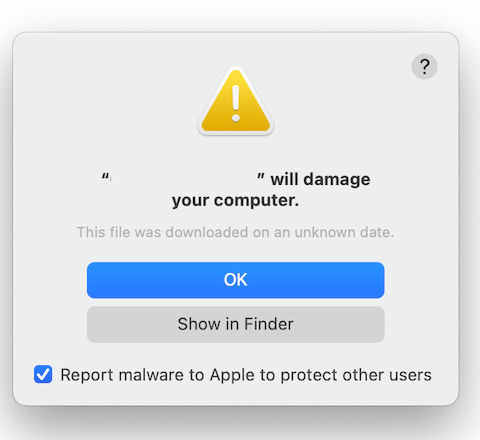 damage mac pop-ups