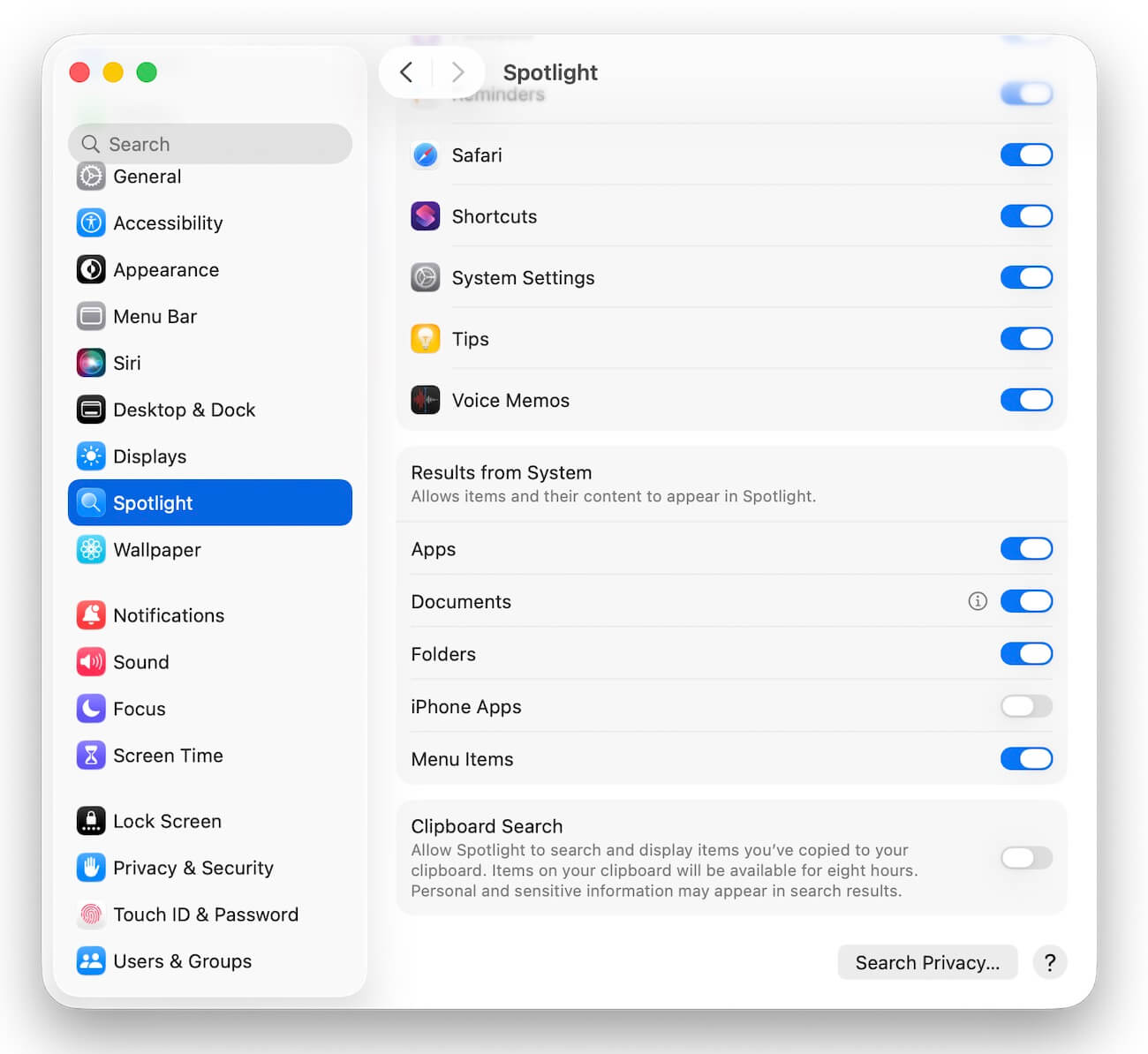 disable iPhone apps