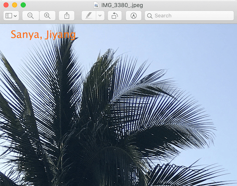 photo with geotag