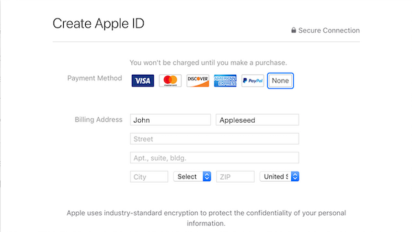 How To Get Post Code Zip Code In Apple Id