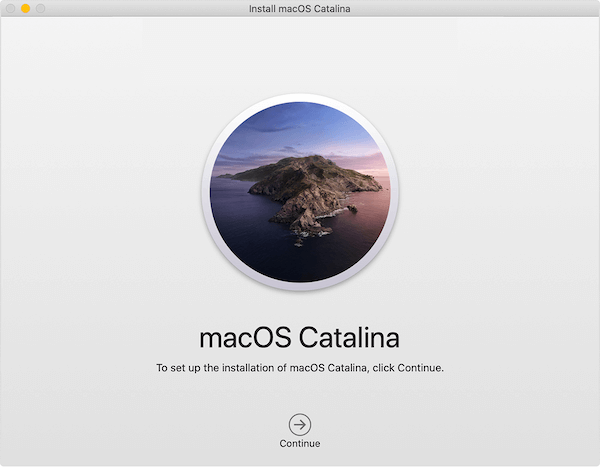 reinstall macos catalina