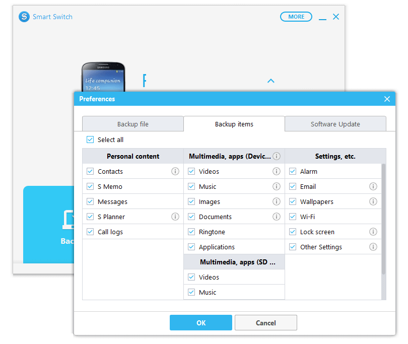 Transfer Samsung photos to Mac via Samsung Smart Switch
