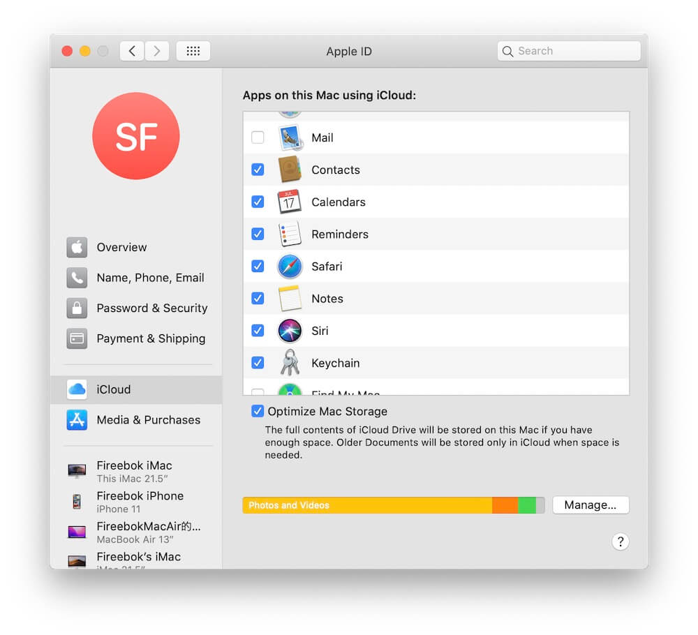  Turn off iCloud Safari bookmarks