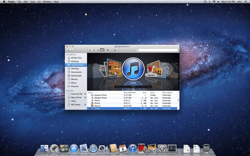Mac OSX 107 Lion