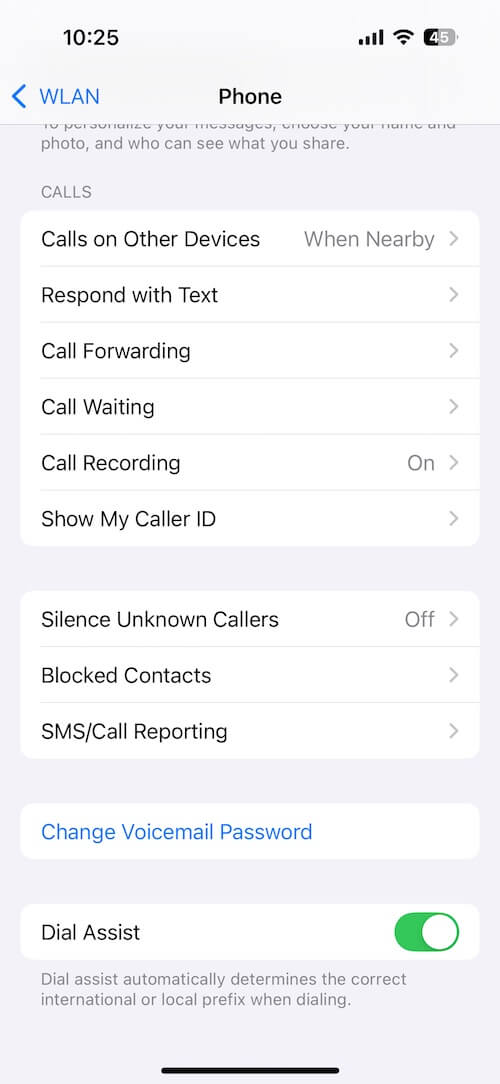 Block a Number Using the Blocked Contacts List