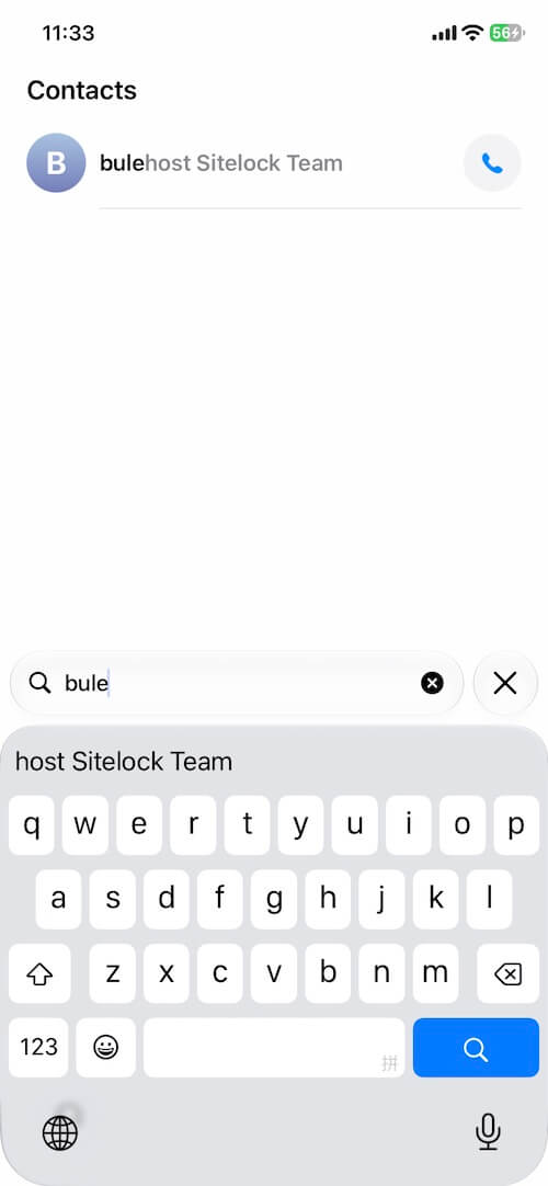 contact issues after update iOS 27
