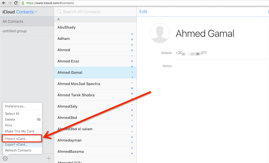 How to sync contacts between iCloud and Gmail?