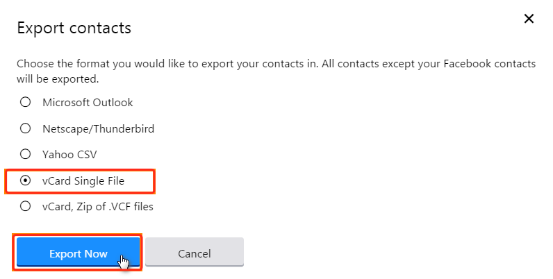 import contact to icloud