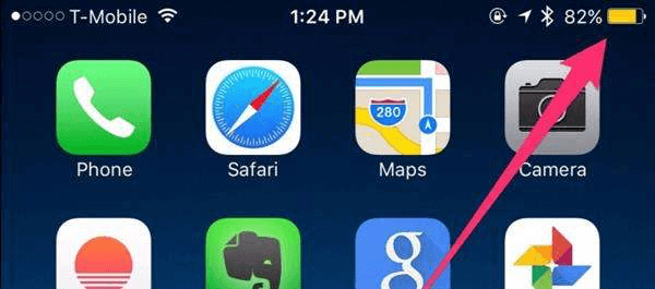 battery percentage 