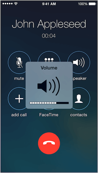 iphone volume problem 