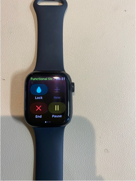 Lock Apple Watch Screen