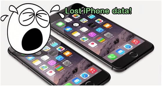 lost iphone data