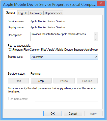 restart amds service