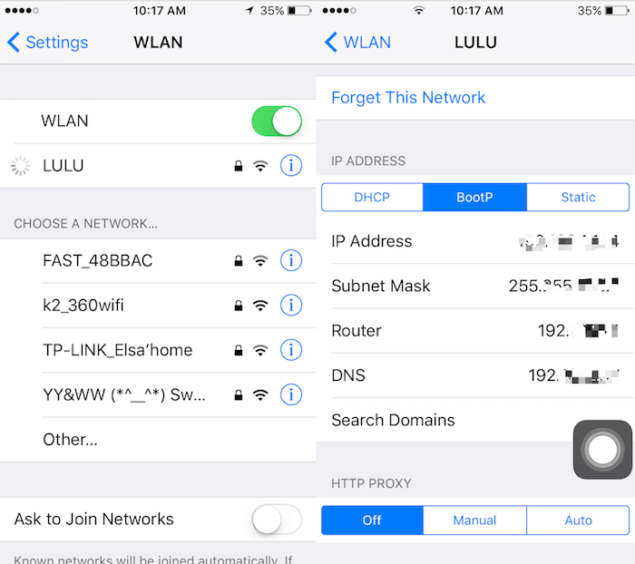 wifi dns