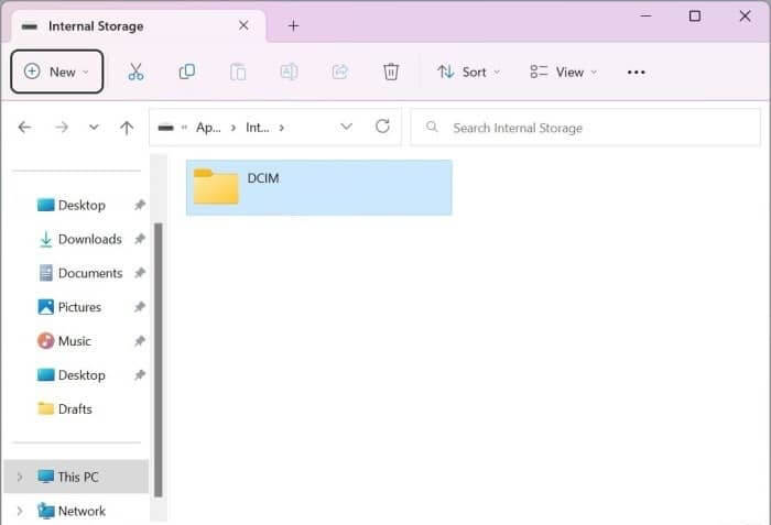 Transfer iPhone Photos to PC Using Windows File Explorer