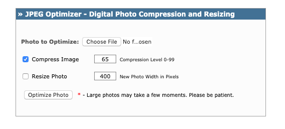 online photo compress website 