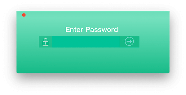 enter password for verification in SafeBox
