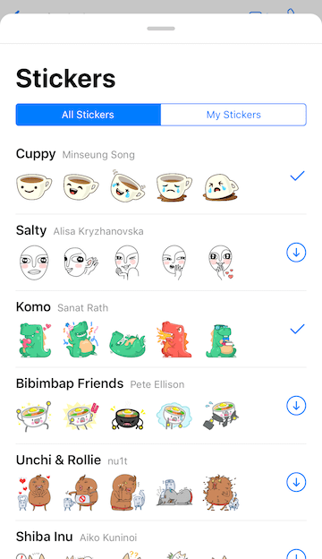 How to use WhatsApp new gif and sticker feature?