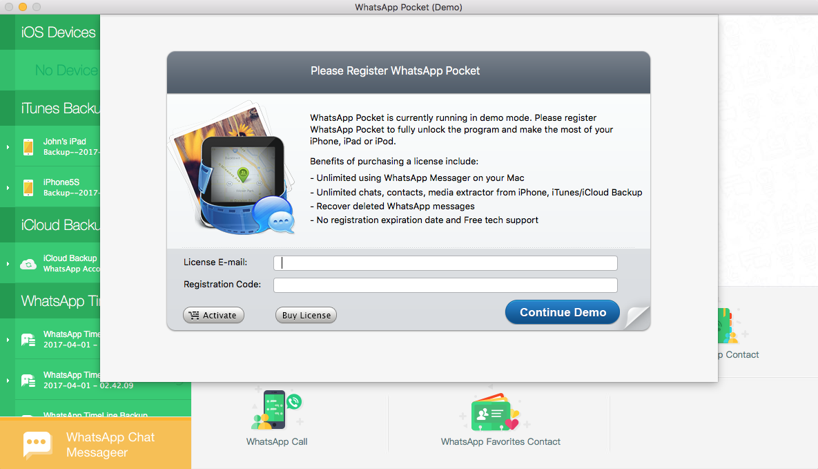 whatsapp pocket mac tmp file