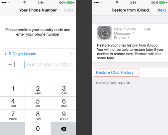 restore whatsapp chats with whatsapp pocket